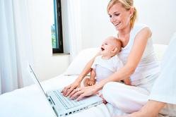 Работа через интернет для молодых мам в декрете