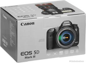 Canon EOS 5D Mark III SLR 22.3MP W / объектива EF24-105mm U