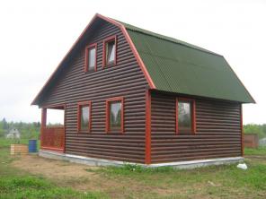 Новый теплый дом 2009года постройки СПб+80км