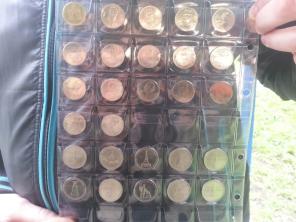 Набор 27 монет 200 лет ОВ 1812 (2,5,10 рублей 2012)