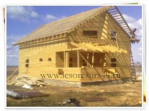СК «Лесоресурс» - Строительство деревянных домов из бруса