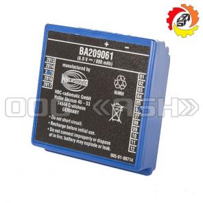 Аккумуляторная батарея HBC-Radiomatiс BA209061, BA209000 - 6.0V, 800 mAh.