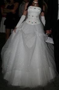 Шикарное свадебное платье!недорого